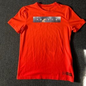 Small Orange Under Armour Shirt